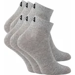 Ponožky FILA Quarter Sock 6-pack Unisex grey 35-38