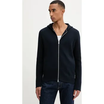 Pánské oblečení Bavlněná mikina Marc O'Polo 528501661206 námořnická modř 59X, vel. L