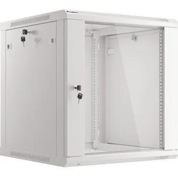 Rozvaděč Nástěnný rack 19' 12U 600X600mm šedý flat pack