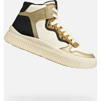 Dívčí tenisky Geox Dívčí Krémové dívčí tenisky Geox Laquinny Bílá 29 (2902510)