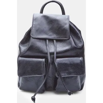 Baťa dámský batoh z kůže s metalickým efektem