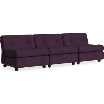 Sedací souprava HAY Třímístná pohovka Amanta, Turf burgundy