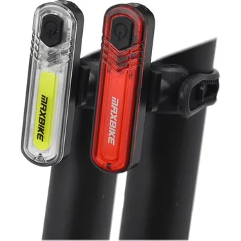 Cyklosvítilna Osvětlení set MAXBIKE JY-6056 dobíjecí vys.svítivé