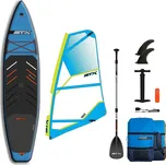 Paddleboard STX WindSUP Hybrid Tourer 12' TEAL/ORANGE komplet s plachtou - nafukovací - plocha: 3,0m