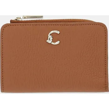 Peněženka Kožená peněženka Coccinelle hnědá barva, E2 SSL 11 D1 01 E2.SSL.11.D1.01 82X, vel. ONE SIZE