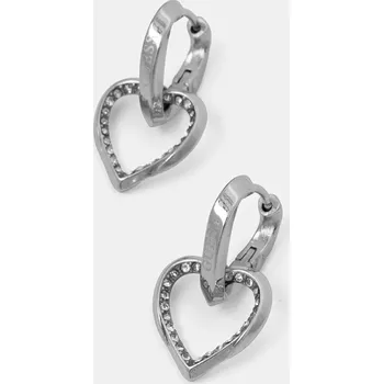 Náušnice Náušnice Guess JUBE04.617JW stříbrná SLV, vel. ONE SIZE