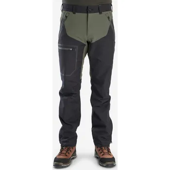 Pánské kalhoty SOLOGNAC Lovecké kalhoty odolné prodyšné Bois 900 3XL KAŠTANOVÁ|ZELENÁ