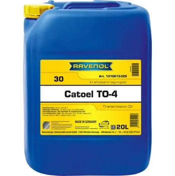 Převodový olej RAVENOL Catoel TO-4 SAE 30; 20 L