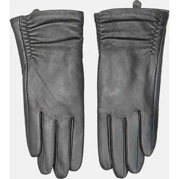 Rukavice Baťa dámské kožené rukavice černé, vel. M
