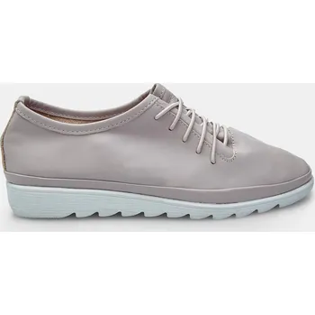 Dámské tenisky Baťa dámské kožené polobotky šedé, vel. 37