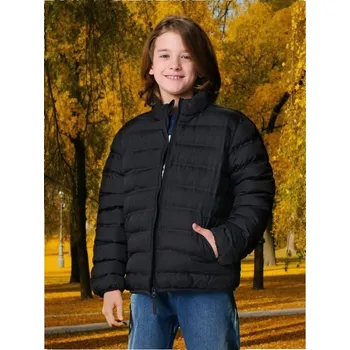 Sinsay - Prošívaná bunda se stojáčkem - černá - 234EA-99X - 234EA-99X-146