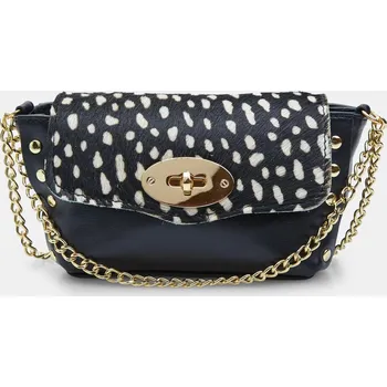 Kabelka Baťa mini kožená kabelka s řetízkem
