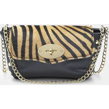 Kabelka Baťa mini kožená kabelka s řetízkem