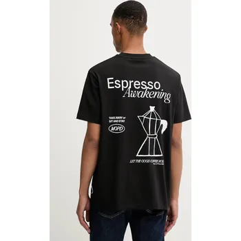 Pánské tričko Bavlněné tričko Marc O'Polo 5000007619 černá 99X, vel. M