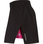 Progress CARRERA SKIRT dámská sportovní sukně 2v1 černá/višňová Velikost: M