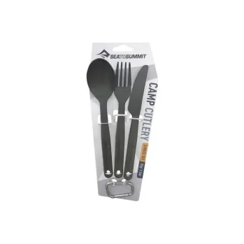 Kempingové nádobí Sea To Summit Camp Cutlery set charcoal Šedá lžíce + DÁREK DLE VÝBĚRU!