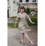 Letní šaty Ivie béžové Velikost: M