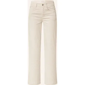 Dámské kalhoty Gang Dámské Manšestrové Kalhoty 94amelie Wide, režná, 42