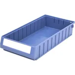 BITO Lagertechnik RK5209 regálová krabice , vhodné pro potraviny, (š x v x h) 234 x 90 x 500 mm, modrá, 8 ks