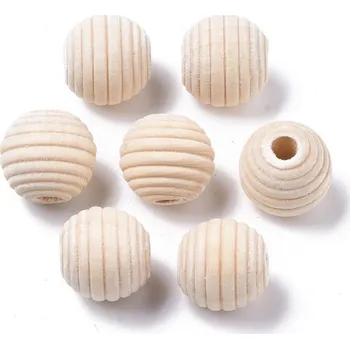 Dětské navlékací korálky Dřevěné korálky č.20 (15 mm)