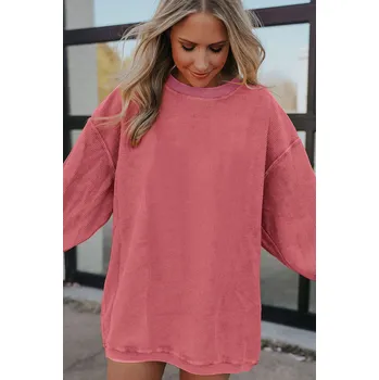 Dámská mikina OMG Dámská mikina bez zapínání Davidson jahodová XXL