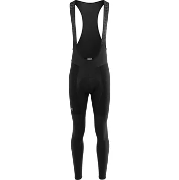 Cyklistické kalhoty KALAS PURE Z | Zateplené kalhoty se šlemi | černé Varianta: 5