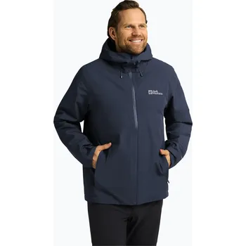 Pánská péřová bunda Jack Wolfskin Wisper Ins midnight sky/dark navy