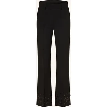 Cambio Dámské Kalhoty Francoise S Flitry, černá, 34