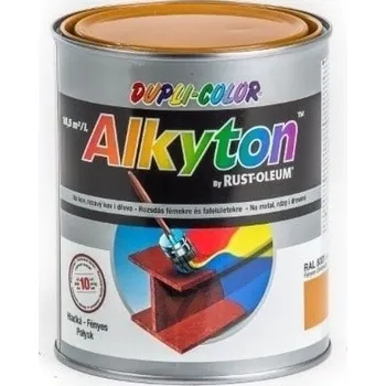 barva na kov Alkyton antikorozní barva RAL 8001 okrově hnědá 750 ml