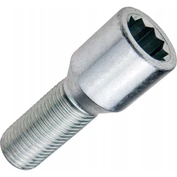 Šroubek na kolo Kolový šroub M12x1,5x28 kužel s vnitřním mnohohranem, průměr hlavy 23mm, BIMECC