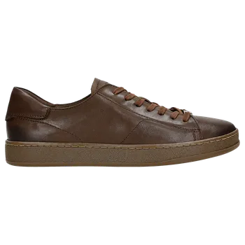 Dámské polobotky Tmavě Hnědé Dámské Tenisky Z Lícové Kůže Wojas 4633452 41