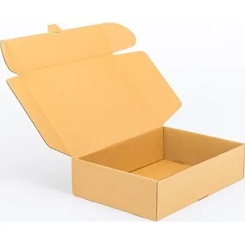 Obalový materiál Poštovní kartonová krabice 393x287x110 mm vnitřní 3VVL B 400g/m2 hnědá - paleta 650 ks