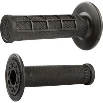 Jednovrstvé rukojeti ODI RUFFIAN H01RFB černá Half-Waffle