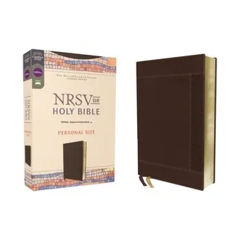 Populárně naučná literatura pro dospělé NRSVue, Holy Bible, Personal Size, Leathersoft, Brown, Comfort Print - Zondervan