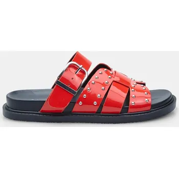 Dámské sandále Baťa red label letní dámské footbed sandály červené, vel. 38