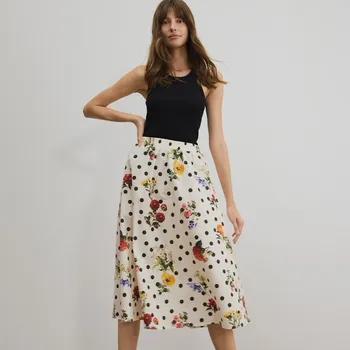 Dámská sukně Reserved - Vzorovaná sukně - vícebarevná - 130FG-MLC - 130FG-MLC-XL