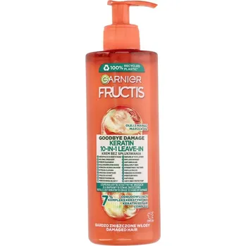 Kosmetika Garnier Fructis Regenerační a vyživující sérum na poškozené vlasy 10-in-one 400 ml
