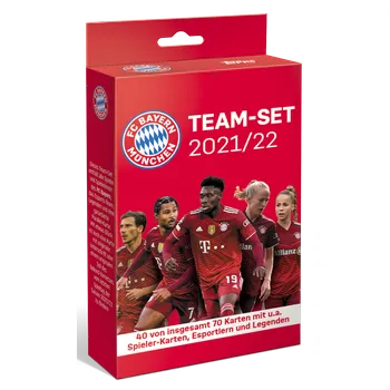 Karetní hra 2021/22 Topps FC Bayern Munchen Team Set Box