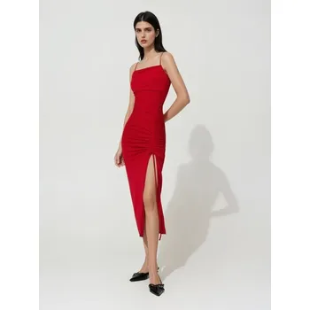 Dámské šaty Midi šaty - S - House - červené - 809GC-33X