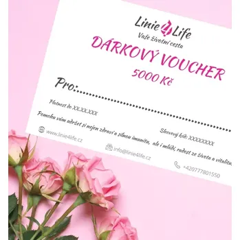 Dárkový potravinový koš DÁRKOVÝ VOUCHER v hodnotě 5000 Kč