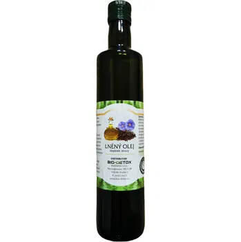 Rostlinný olej BIO-DETOX LNĚNÝ OLEJ 500ML-VIP EXP: 30.9.2025