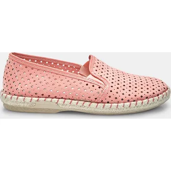 Dámské baleríny Baťa dámské letní textilní espadrilky oranžové, vel. 36