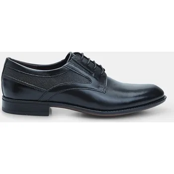 Pánské polobotky Baťa pánské kožené polobotky černé, vel. 42