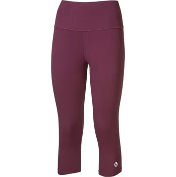 Dámské legíny Progress SILVIA 3Q dámské 3/4 legíny švestka Velikost: S