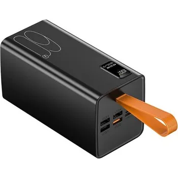 Powerbanka Powerbanka 60000mAh, PD 22,5W, QC3.0, černá