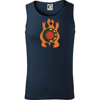 Pánské termoprádlo Mayové - zvířata želva - Tílko pánské Core - M ( Námořní modrá (velmi tmavá - téměř černá) )