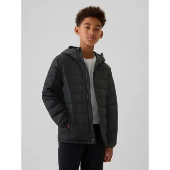 Chlapecká bunda GAP Chlapecké Dětská prošívaná voděodolná bunda ColdControl Gap Černá 116/122 (2468376)