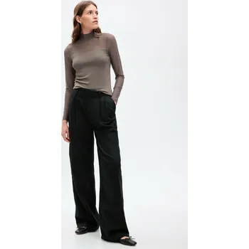 Dámské tričko GAP Dámské Průsvitný top s dlouhým rukávem GAP Hnědá XXS (2447732)