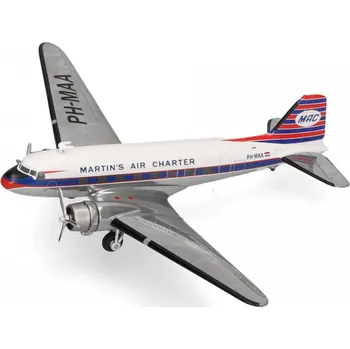 Modelářství Herpa - Douglas DC-3, Martin's Air Charter, Nizozemsko, 1/200
