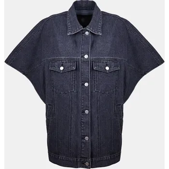 Dámská casual bunda Baťa dámská denimová bunda šedé, vel. L/xl